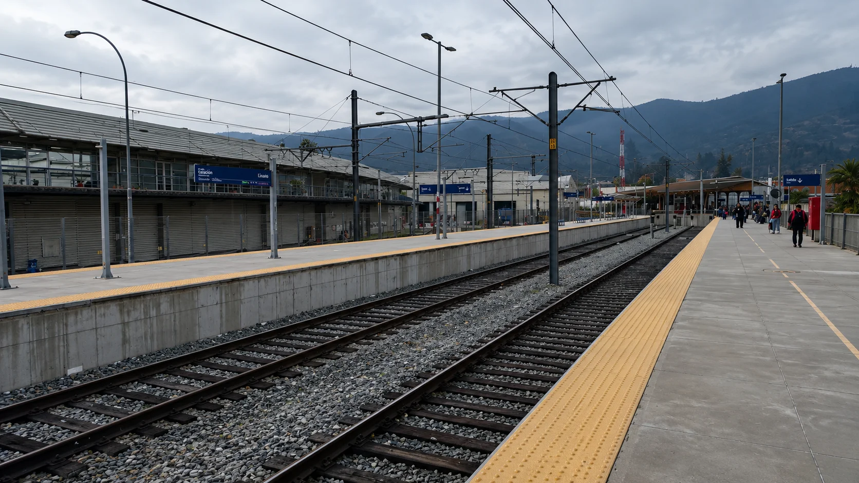 Imagen generada por IA sobre tecnología en la cabina de un tren